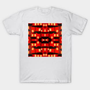 metropolis folded into four pieces T-Shirt